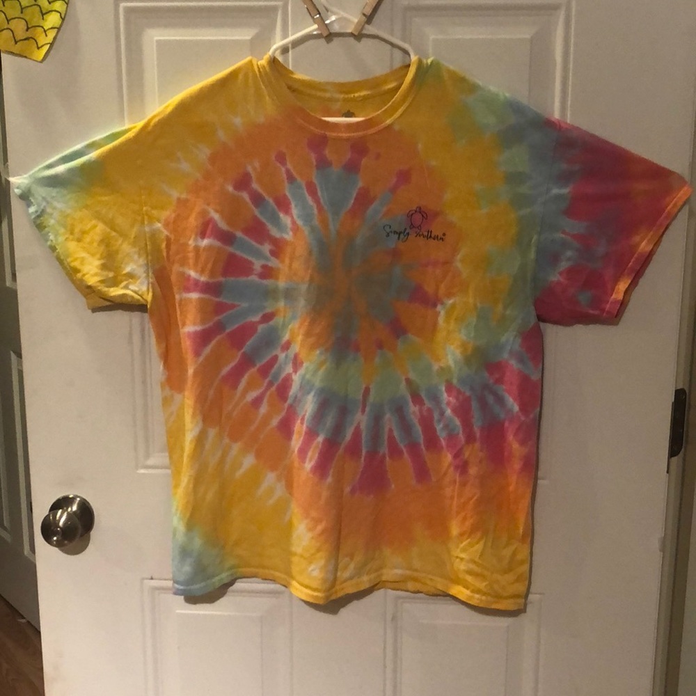 Tie dye Simply Southern Tee
